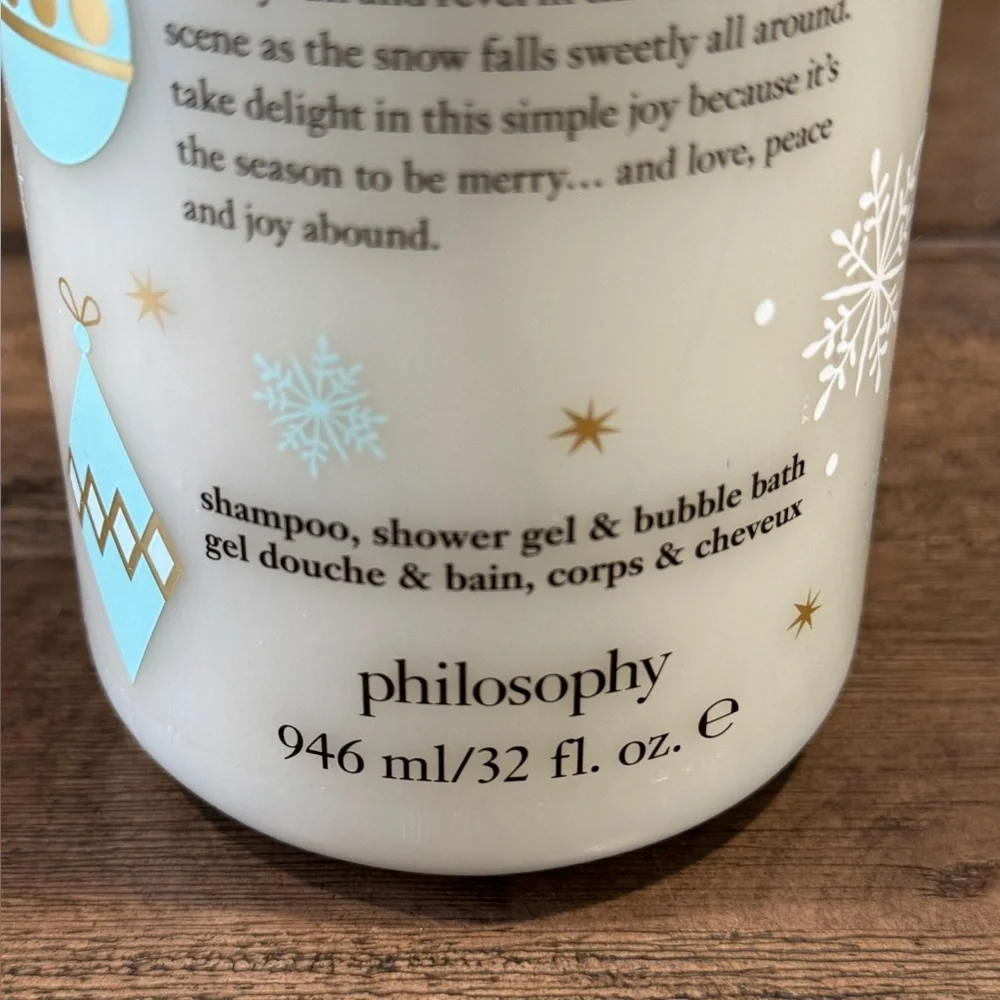 Philosophy‎ Shampoo Bath & Shower Gel 32 oz. Sealed without pump NEW